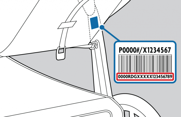 ON YOUR Ridge The Serial Number is a long string of characters located on a sticker with a barcode on the right side of the stroller frame above the rear wheel.